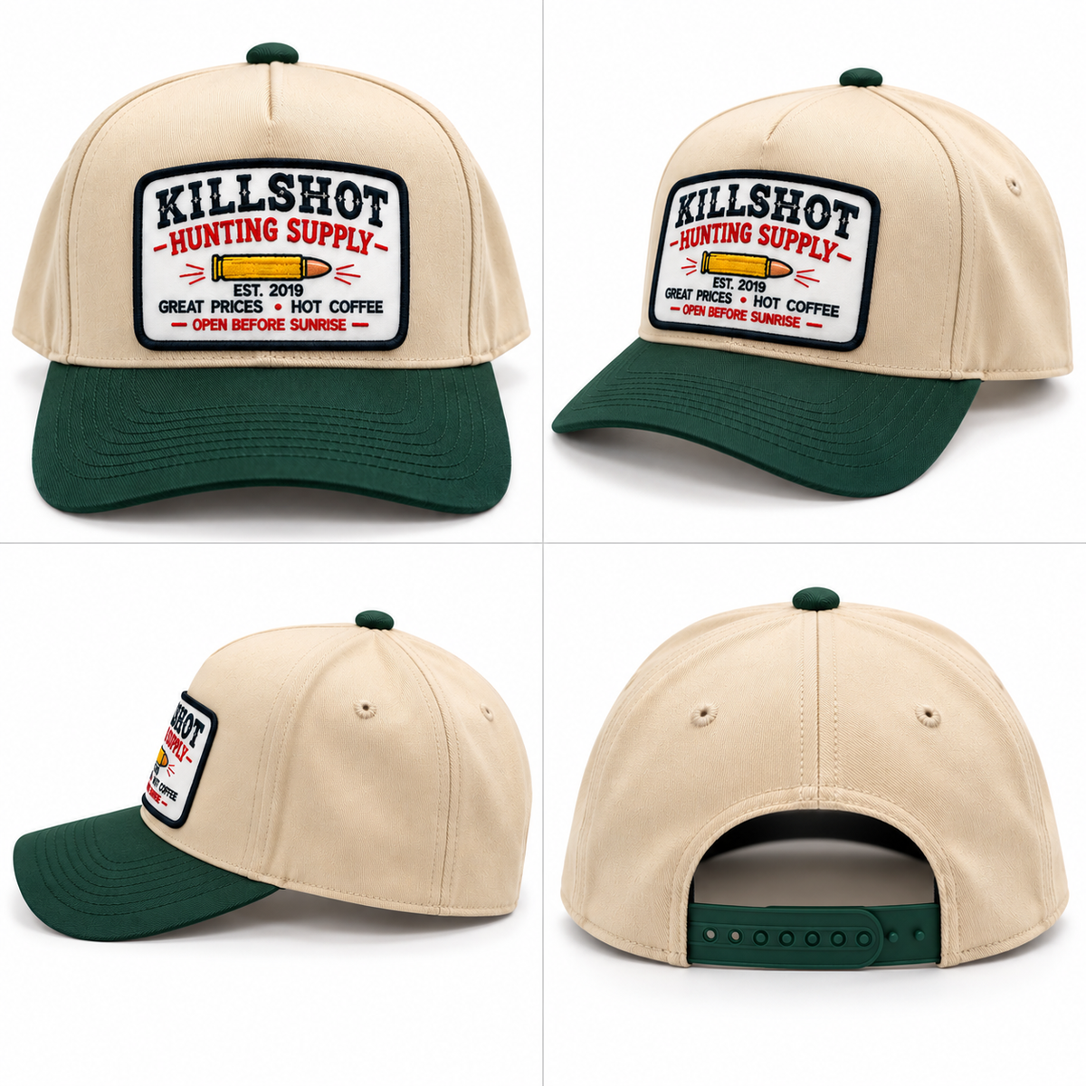 Hunting Supply Snapback, Emerald